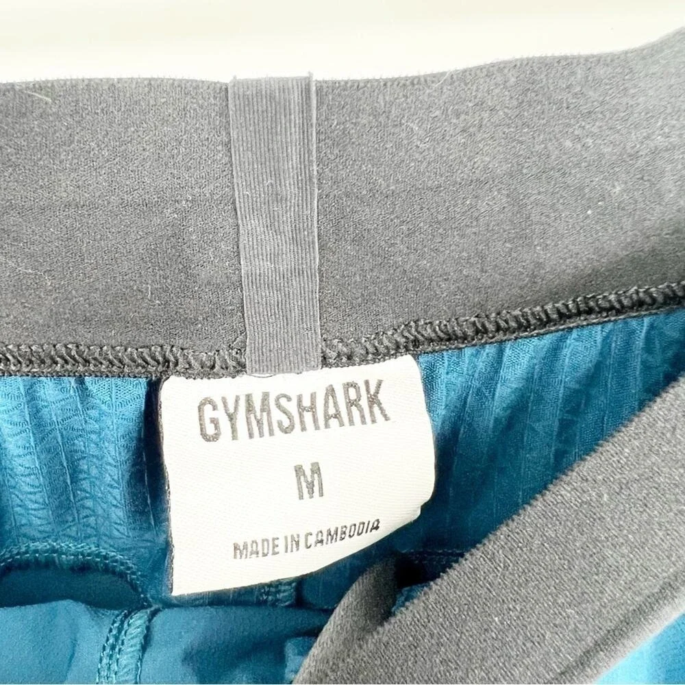 Gymshark Hybrid Woven Pull On Joggers M Blue